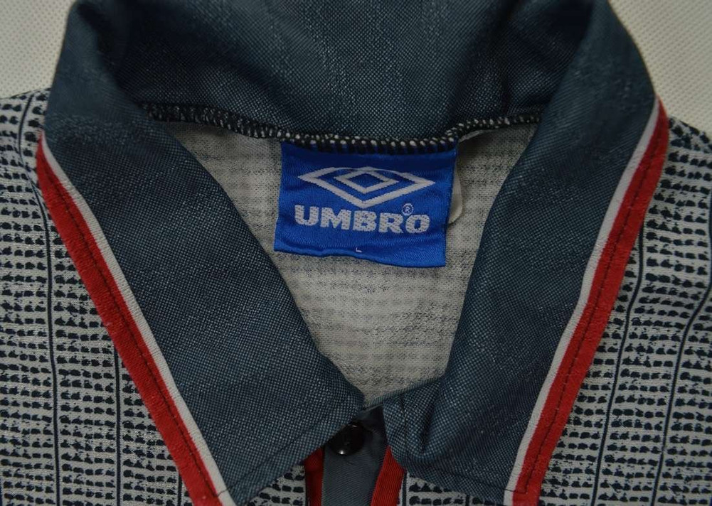 1995-96 MANCHESTER UNITED *CANTONA* SHIRT L