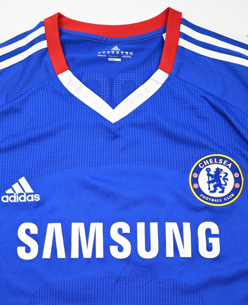 2010-11 CHELSEA LONDON *DROGBA* SHIRT 2XL
