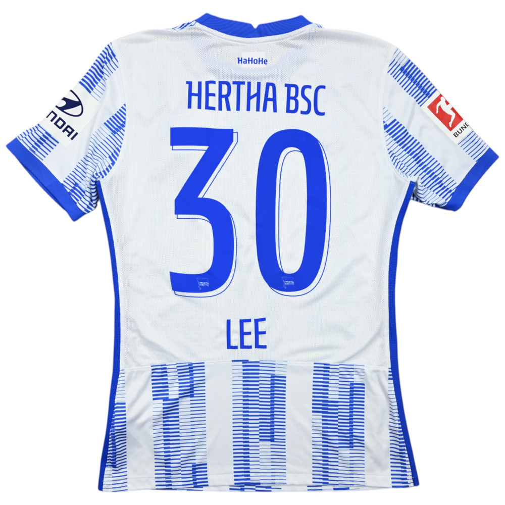 2021-22 HERTHA BERLIN *LEE* MATCH PREPARED SHIRT M