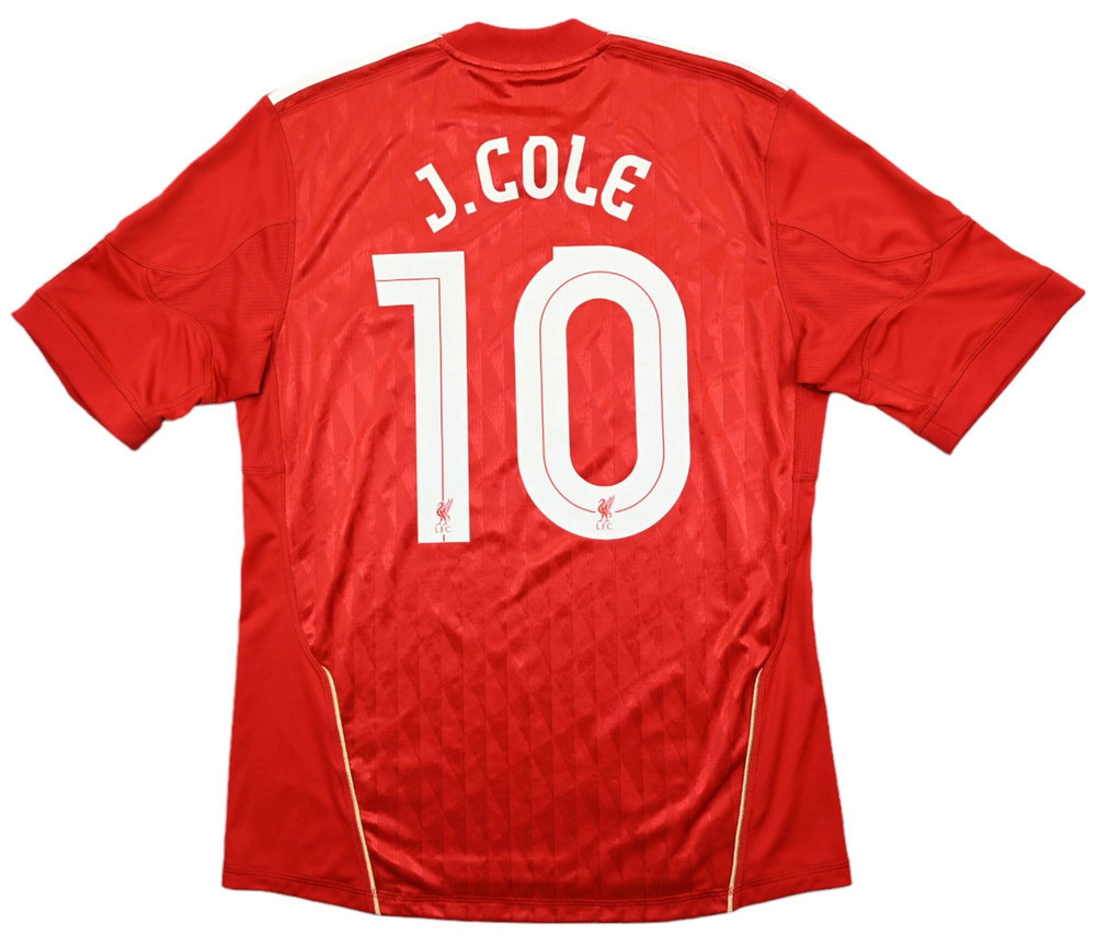 2010-12 LIVERPOOL *J. COLE* SHIRT M