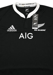 ALL BLACKS NEW ZEALAND RUGBY SHIRT L 