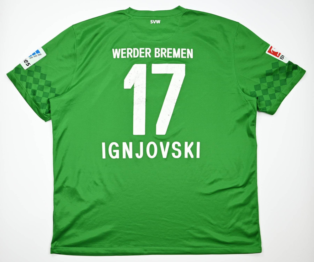 2012-13 WERDER BREMEN *IGNJOVSKI* KOSZULKA XXL