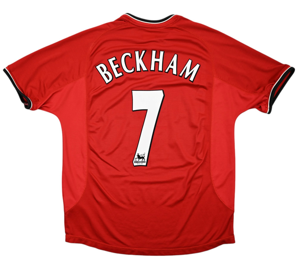 2000-02 MANCHESTER UNITED *BECKHAM* SHIRT XL