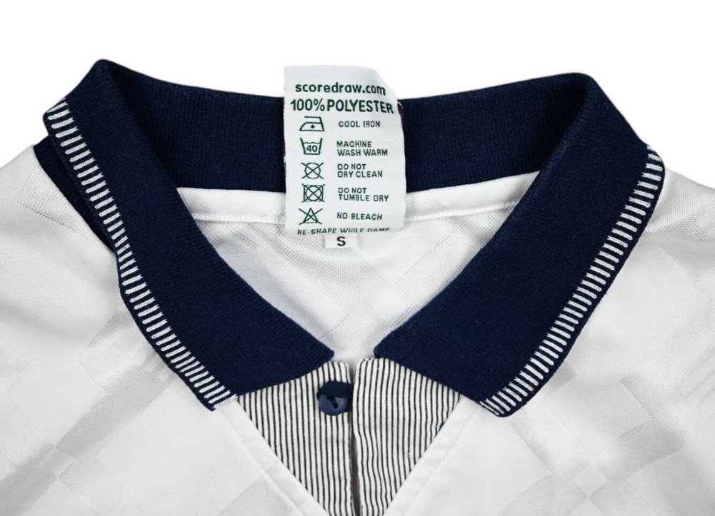 1990-92 ENGLAND #19 *GASCOIGNE* REEDITION SHIRT S