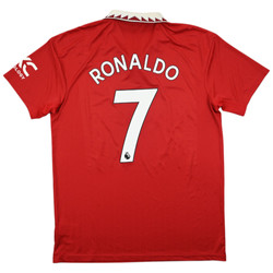 2022-23 MANCHESTER UNITED *RONALDO* SHIRT L