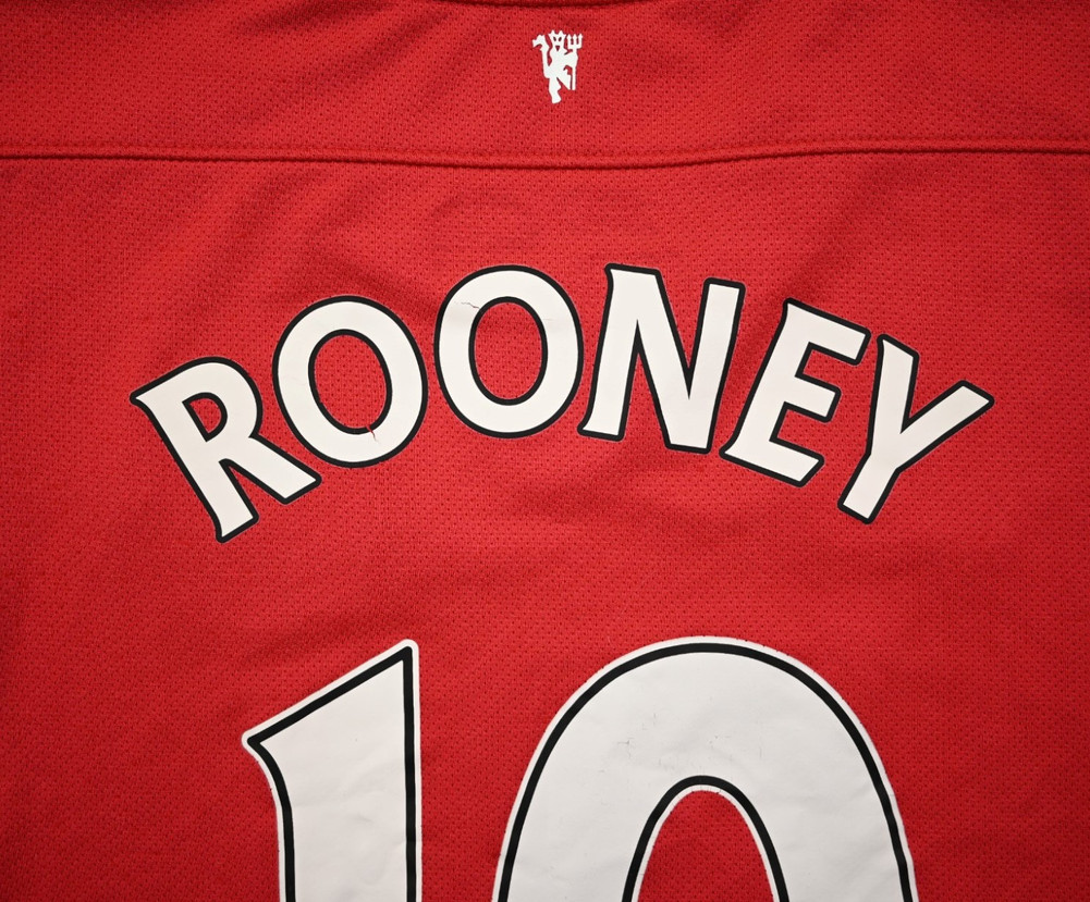 2011-12 MANCHESTER UNITED *ROONEY* SHIRT L. BOYS