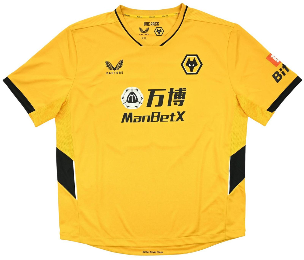 2021-22 WOLVERHAMPTON WANDERERS *KEVIN* SHIRT XXL