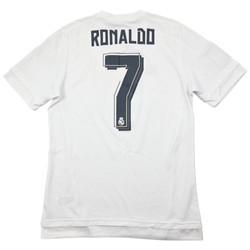 2015-16 REAL MADRID *RONALDO* SHIRT M