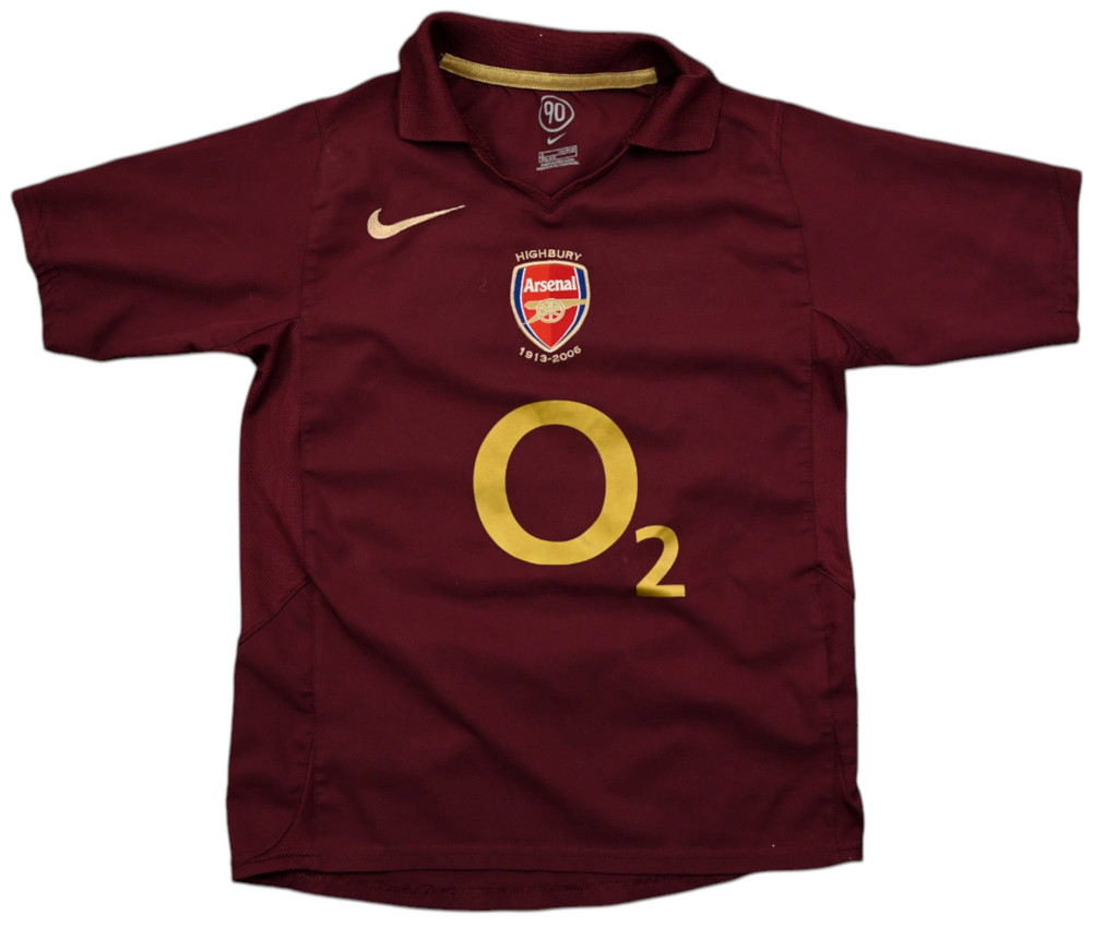 2005-06 ARSENAL KOSZULKA S. BOYS 