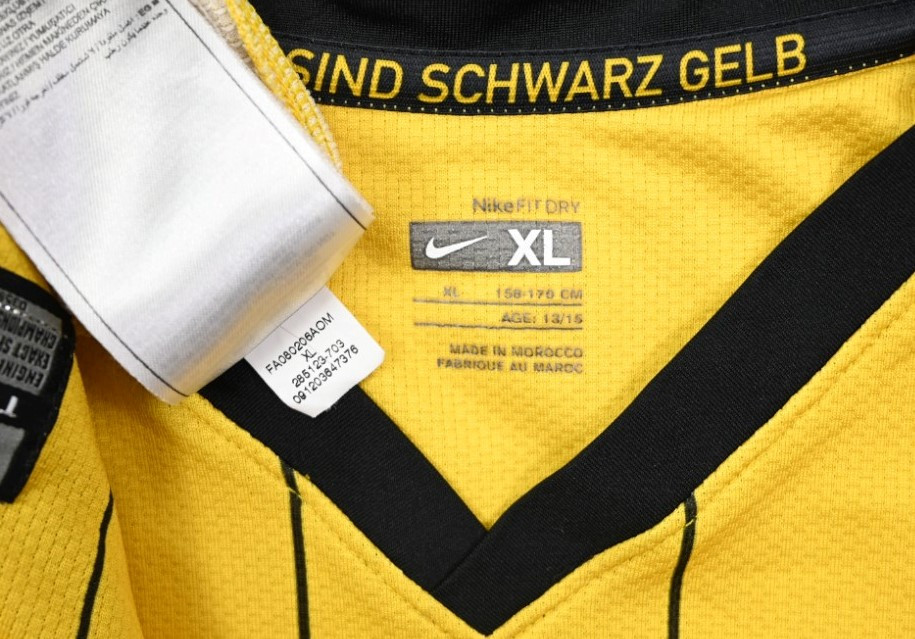 2008-09 BORUSSIA DORTMUND *TINGA* KOSZULKA XL. BOYS