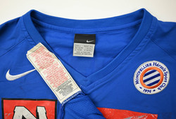 2005-06 MONTPELLIER HSC *MONTANO* MATCH ISSUE SHIRT L