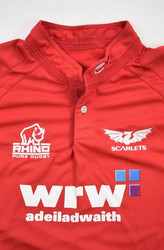 SCARLETS RUGBY OFFICIAL SHIRT XL