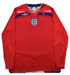 2008-10 ENGLAND LONGSLEEVE KOSZULKA L