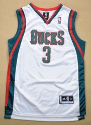 MILWAUKEE BUCKS *JENNINGS* NBA ADIDAS SHIRT 50