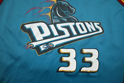 DETROIT PISTONS *HILL* NBA SHIRT L