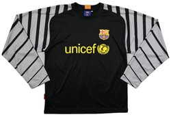 2010-11 FC BARCELONA *VALDES*  LONGSLEEVE GOALKEEPER S