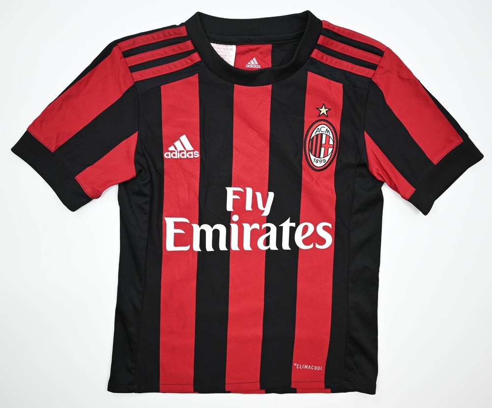 2017-18 AC MILAN KOSZULKA XS. BOYS