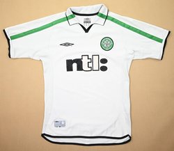 2001-02 CELTIC GLASGOW SHIRT S