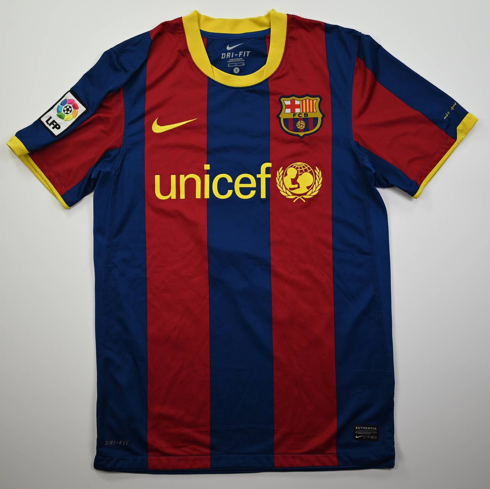 2010-11 FC BARCELONA *DAVID VILLA* KOSZULKA S