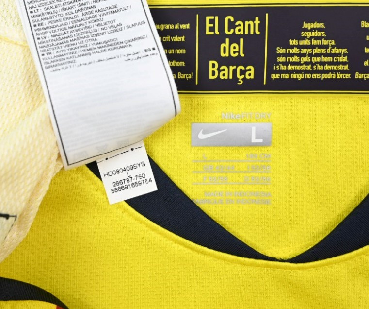 2008-10 BARCELONA *MESSI* SHIRT L