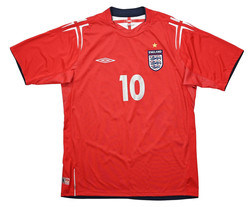 2004-06 ENGLAND *OWEN* SHIRT L