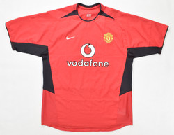 2002-04 MANCHESTER UNITED SHIRT L