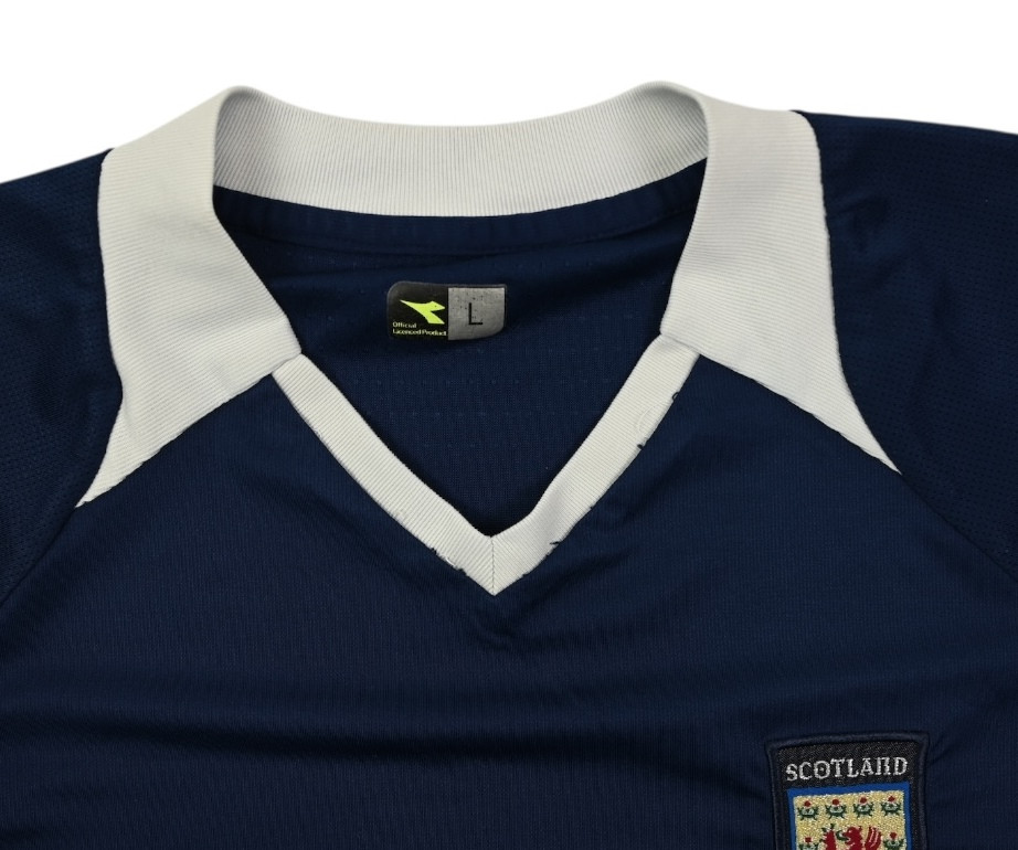 2008-09 SCOTLAND SHIRT L