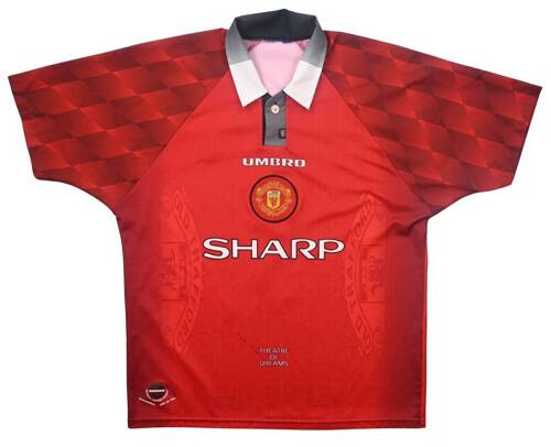 1996-98 MANCHESTER UNITED *CANTONA* KOSZULKA XL