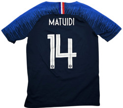 2018-19 FRANCE *MATUIDI* PLAYER ISSUE KOSZULKA L. BOYS