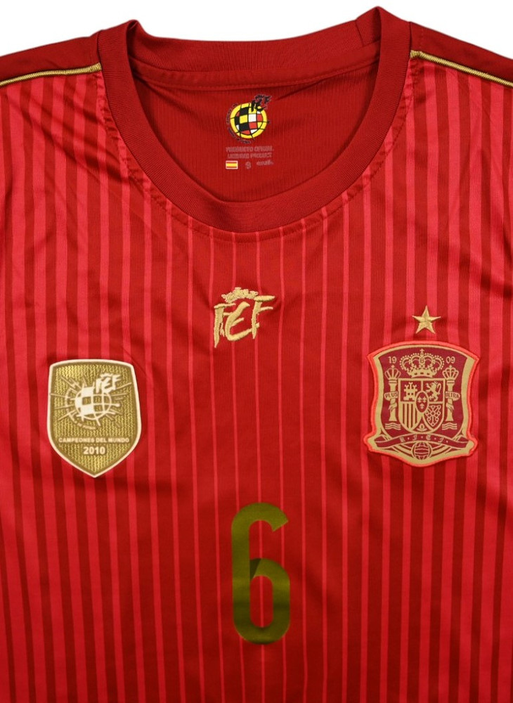 2013-15 SPAIN *A.INIESTA* SHIRT S