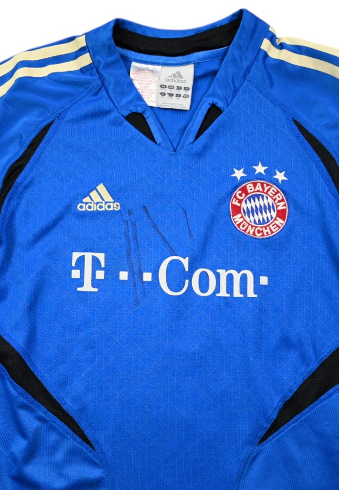 2004-05 BAYERN MUNCHEN *KAHN* GK LONGSLEEVE KOSZULKA M. BOYS