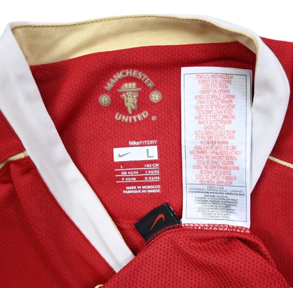 2006-07 MANCHESTER UNITED *CARRICK* KOSZULKA L