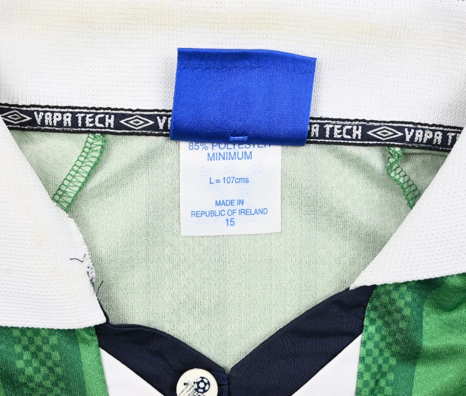 1998-00 IRELAND SHIRT L