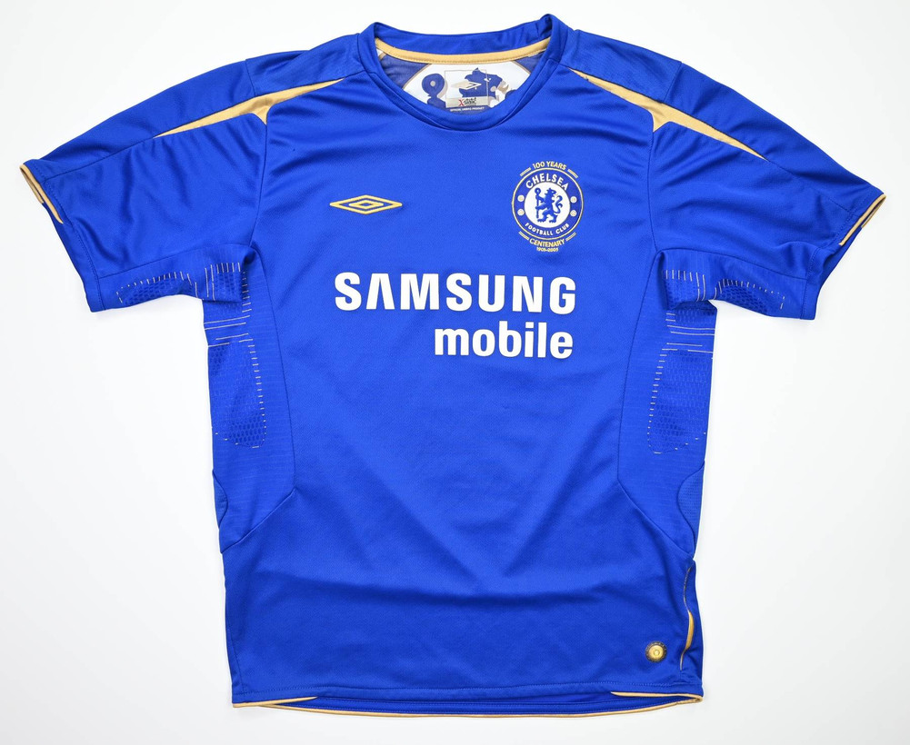 2005-06 CHELSEA LONDON *CARVALHO* KOSZULKA L. BOYS 