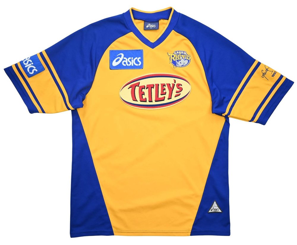 LEEDS RHINOS RUGBY SHIRT M