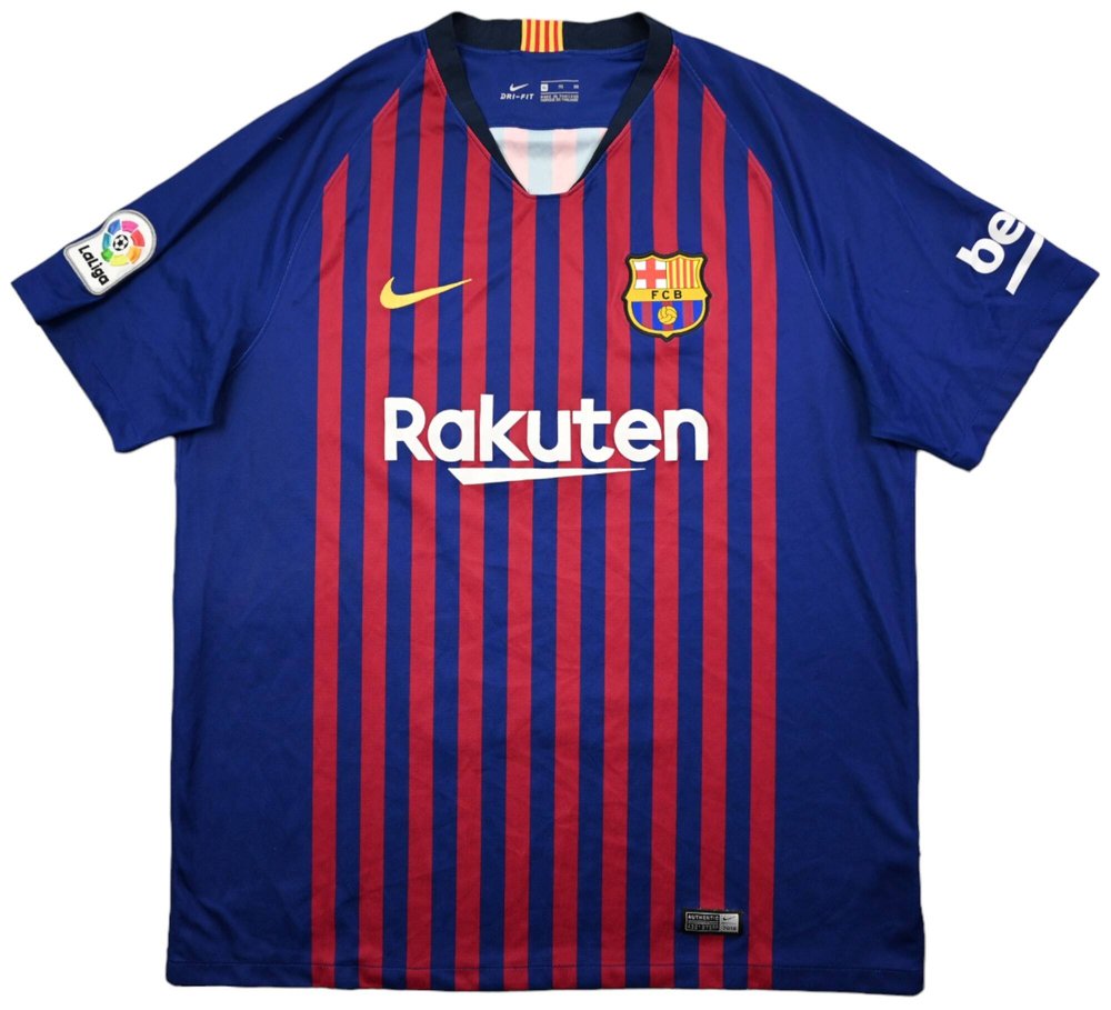 2018-19 FC BARCELONA SHIRT XL