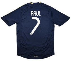 2007-08 REAL MADRID *RAUL* SHIRT L