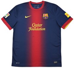 2012-13 FC BARCELONA SHIRT L