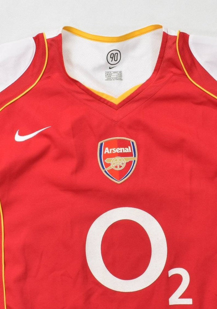 2004-05 ARSENAL LONDON *BERGKAMP* KOSZULKA XL