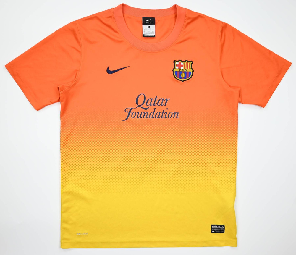 2012-13 FC BARCELONA SHIRT XL. BOYS