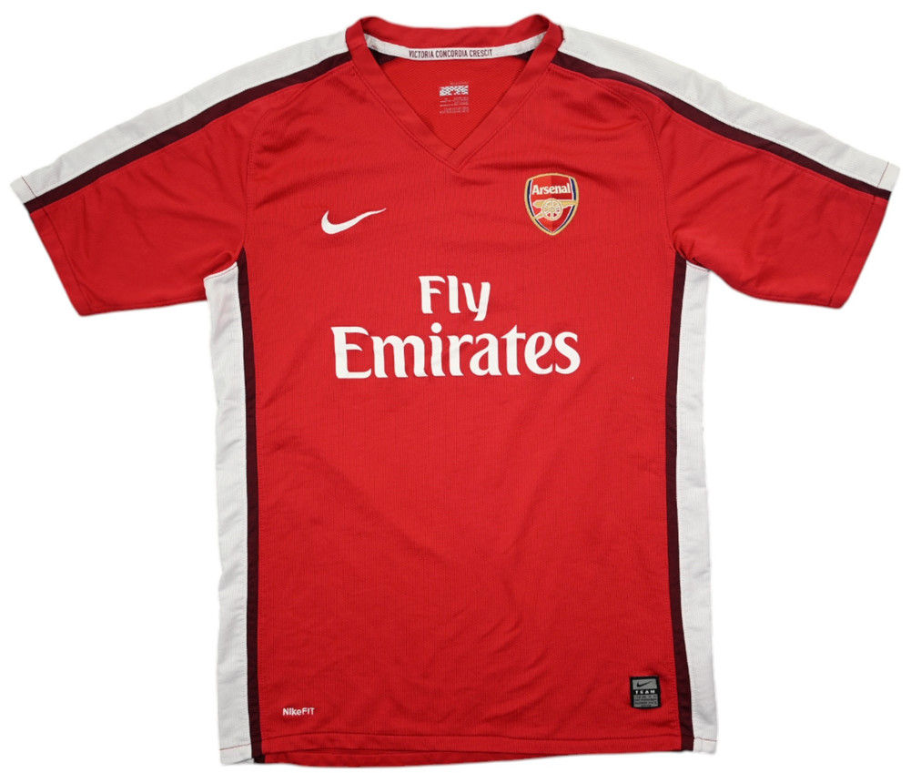 2008-10 ARSENAL LONDON SHIRT XL. BOYS