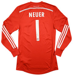 2014-15 BAYERN MUNCHEN *NEUER* GOALKEEPER LONGSLEEVE SHIRT S