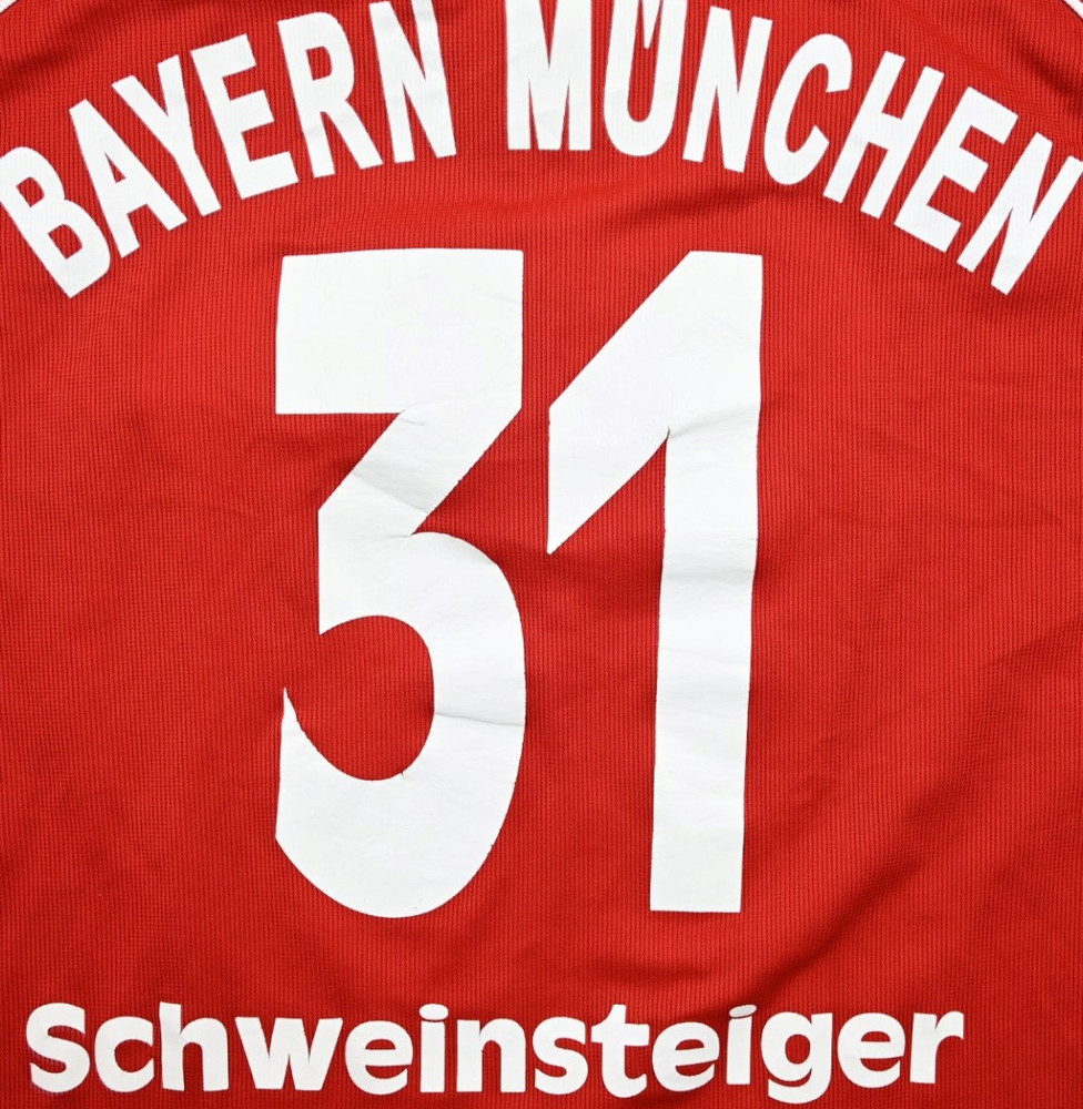 2006-07 BAYERN MUNCHEN *SCHWEINSTEIGER* KOSZULKA XL. BOYS/S