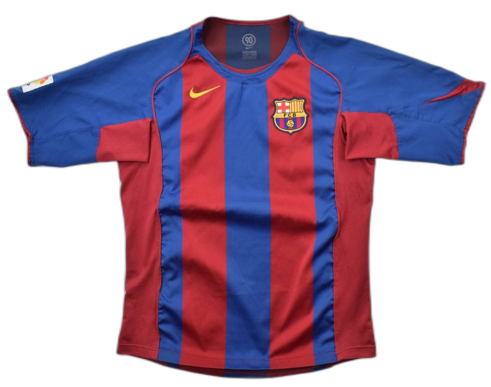 2004-05 FC BARCELONA SHIRT S