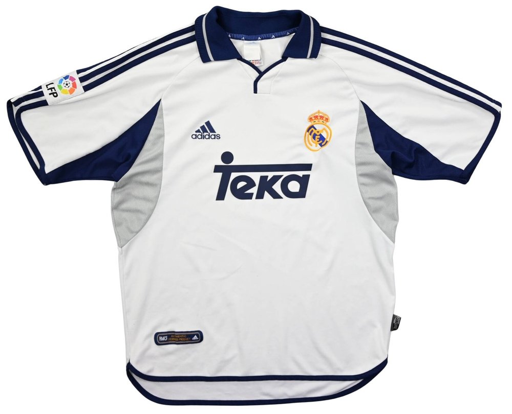 2000-01 REAL MADRID SHIRT L