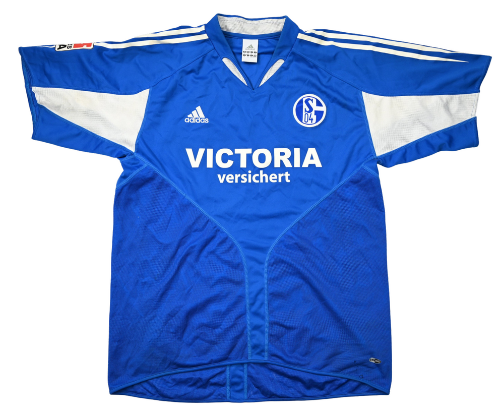 2004-05 SCHALKE 04 *LINCOLN* SHIRT XL