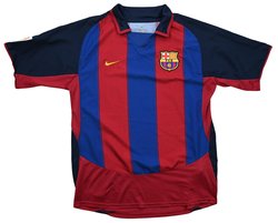 2003-04 FC BARCELONA SHIRT M