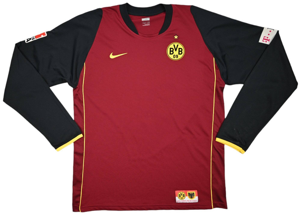 2007-08 BORUSSIA DORTMUND *KUBA* PLAYER ISSUE LONGSLEEVE KOSZULKA L