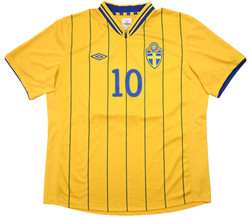 2012-13 SWEDEN *IBRAHIMOVIC* SHIRT L