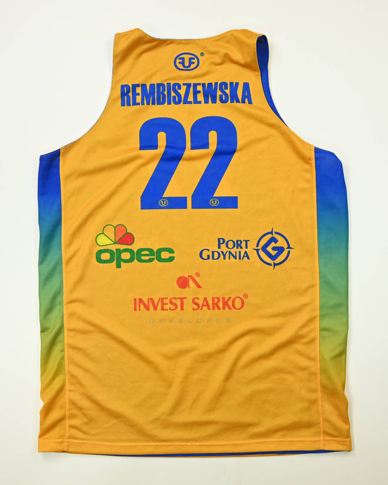 GTK ARKA GDYNIA *REMBISZEWSKA* BASKETBALL KOSZULKA XL
